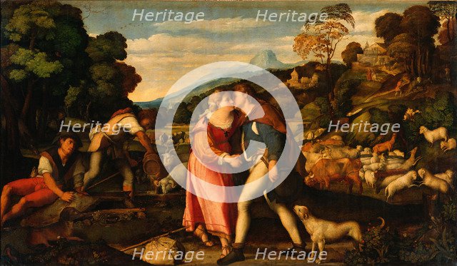 Rachel and Jacob, c. 1525.