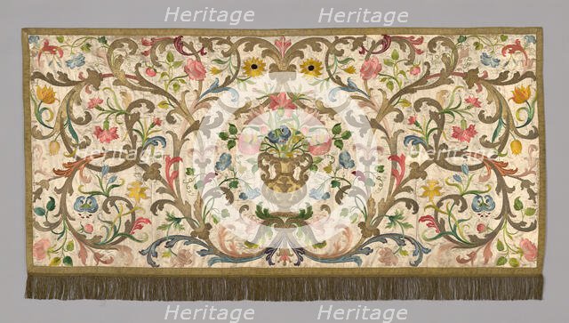 Altar Frontal, Italy, 19th century. Creator: Unknown.