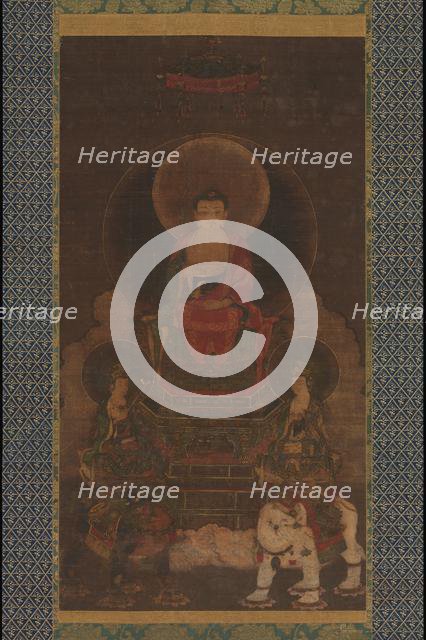 Shaka (Shakyamuni) Triad, 13th century. Creator: Unknown.