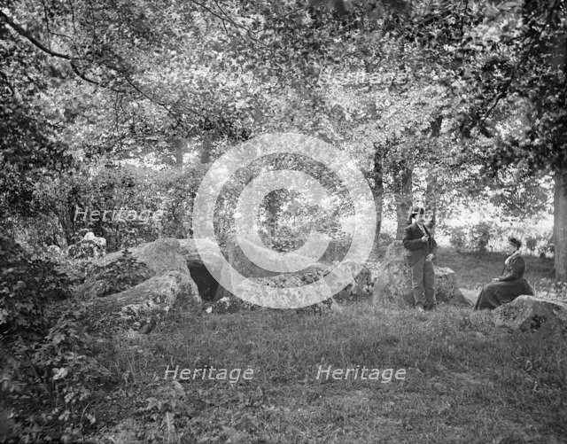 Waylands Smithy, Ashbury, Oxfordshire, c1860-c1922.  Artist: Henry Taunt
