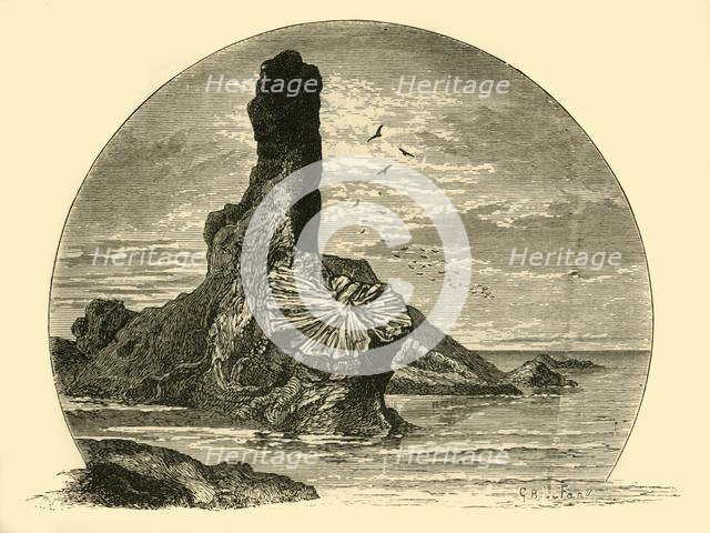 'The Rock and Spindle', 1898. Creator: Unknown.