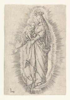 The Crowned Virgin With Child in Glory, ca. 1512. Creator: Lucas van Leyden.