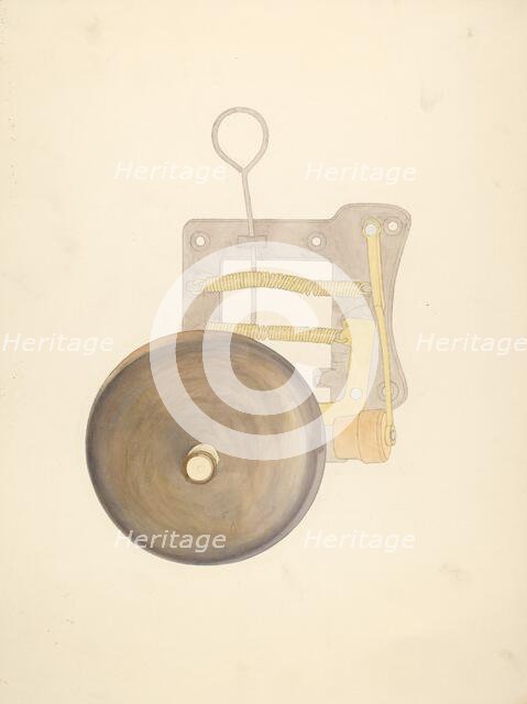 Gong, 1935/1942. Creator: Albert Rudin.