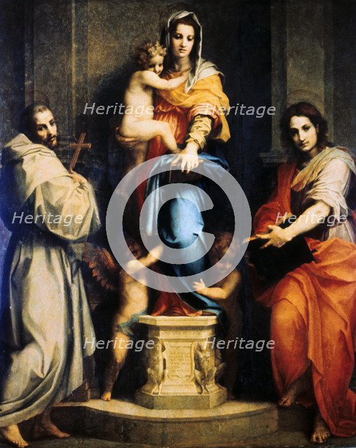 'Madonna of the Harpies', 1517. Artist: Andrea del Sarto