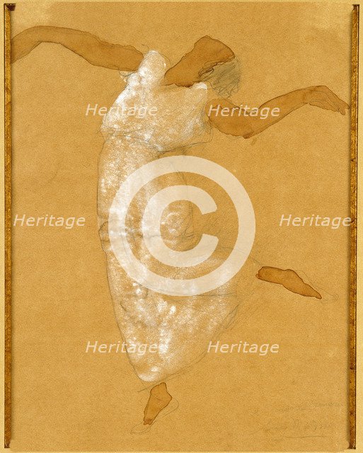 'Isadora Duncan', early 20th century.  Artist: Auguste Rodin