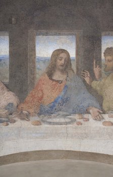 Jesus. The Last Supper (Detail), 1495-1498.