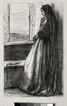 Illustration for "Count Bruckhardt" in "Once a Week", 1862. Creator: James McNeill Whistler (American, 1834-1903).