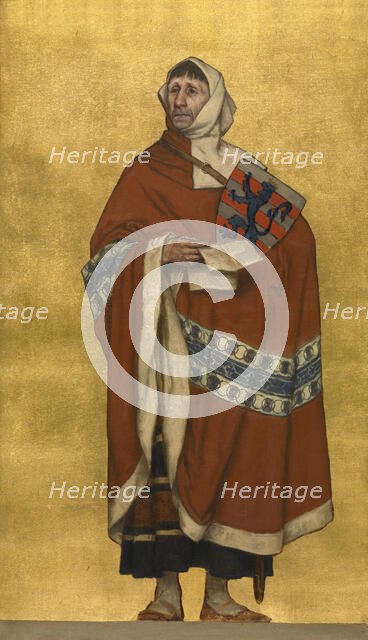 Tideman van den Berghe, 1889. Creator: Albrecht De Vriendt.