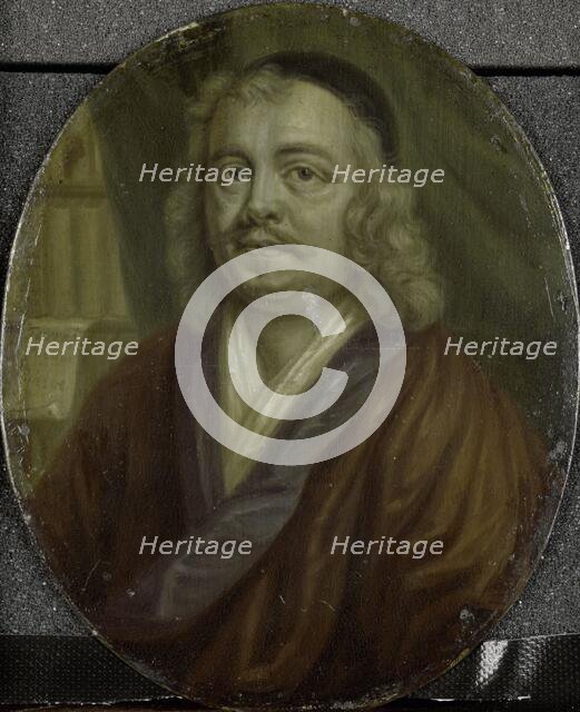 Portrait of Jacob Heiblocq, Rector of the Latin School in Amsterdam, 1700-1732. Creator: Arnoud van Halen.