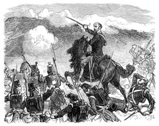 Codrington's brigade at the Battle of the Alma, Crimean War, 1850s, (1888). Artist: Unknown