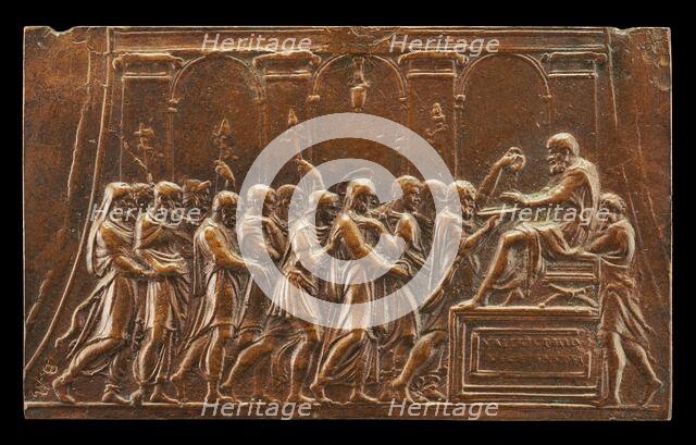 Christ Brought Before Pontius Pilate. Creator: Valerio Belli.