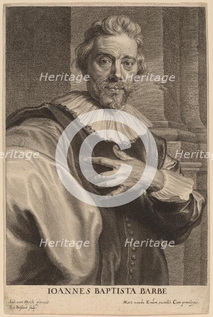 Jan Baptista Barbe, probably 1626/1641. Creator: Boetius Adams Bolswert.