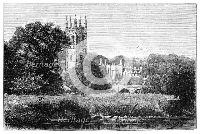 Magdalen College, Oxford, 1900. Artist: Unknown