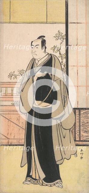 The Actor Ichikawa Monnosuke II as a Kyokaku, ca. 1777. Creator: Katsukawa Shunko.