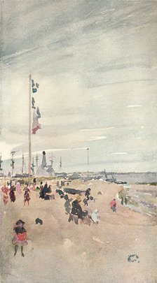 'On the Sea-Shore', c1883 (1903-1904). Artist: James Abbott McNeill Whistler.