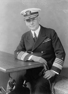 Standley, William H. Admiral - Portrait, 1935. Creator: Harris & Ewing.
