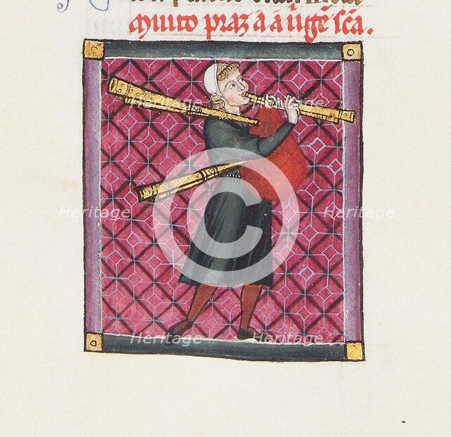 Illustration from the codex of the Cantigas de Santa Maria, c. 1280. Creator: Anonymous.