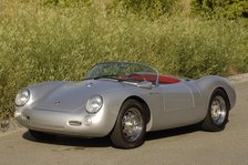 1956 Porsche Spyder - James Dean replica. Artist: Simon Clay.