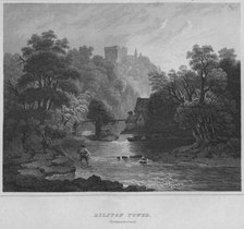 'Dilston Tower, Northumberland', 1814. Artist: John Greig.