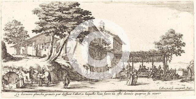 The Little Trellis, 1635. Creator: Jacques Callot.