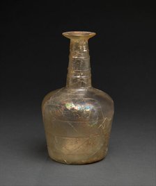 Flask, Iran, 9th century. Creator: Unknown.
