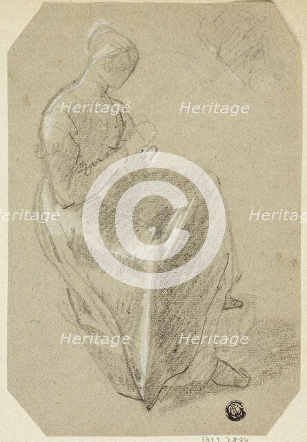 Seated Woman, n.d. Creator: Unknown.