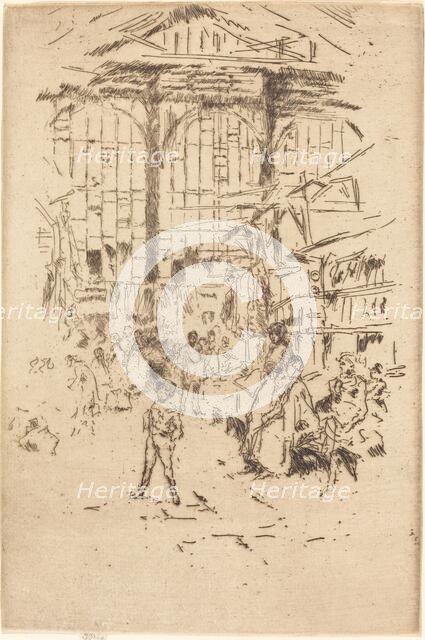 Clothes Exchange, No.II, c. 1886/1888. Creator: James Abbott McNeill Whistler.