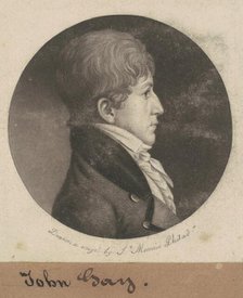 John Gay, 1802. Creator: Charles Balthazar Julien Févret de Saint-Mémin.