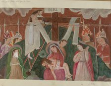 Station of the Cross No. 13: "Jesus is Taken Down from the Cross", c. 1936. Creator: William Herbert.