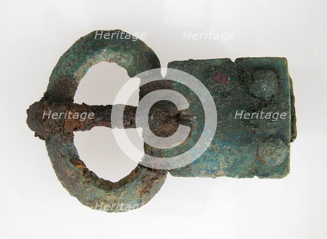 Small Buckle, Frankish, 7th century. Creator: Unknown.