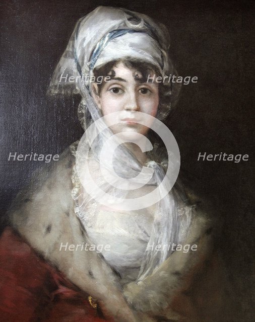 'Portrait of the Actress Antonia Zarate', c1810-c1811.  Artist: Francisco Goya