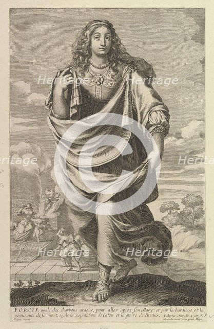 Porcie, 1647. Creators: Gilles Rousselet, Abraham Bosse.