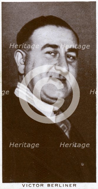 Victor Berliner, boxing promoter and manager, 1938. Artist: Unknown