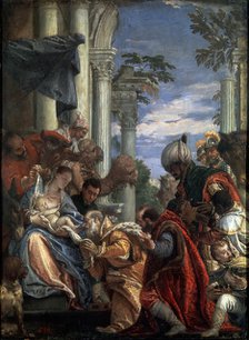 'The Adoration of the Magi', 1570s.  Artist: Paolo Veronese