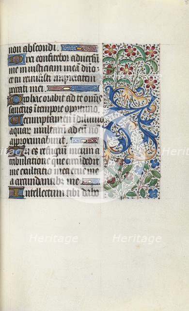Book of Hours (Use of Rouen): fol. 82r, c. 1470. Creator: Master of the Geneva Latini (French, active Rouen, 1460-80).