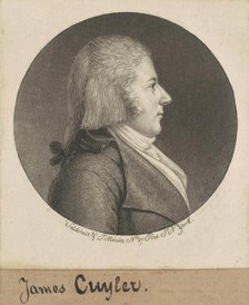 James Cuyler, 1796-1797. Creator: Charles Balthazar Julien Févret de Saint-Mémin.