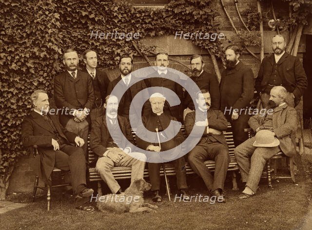 Staff of General Infirmary and Eye Institution, Gloucester, 1893. Creator: Unknown.