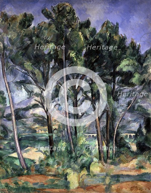 'The Aqueduct', 1898-1900.  Artist: Paul Cezanne