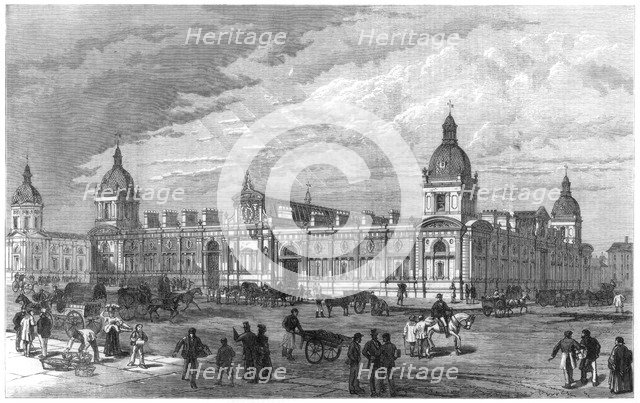 The new Metropolitan Poultry Market, Smithfield, London, 1875. Artist: Unknown