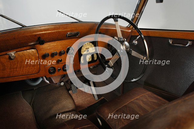 1950 Lanchester LD10 Artist: Unknown.