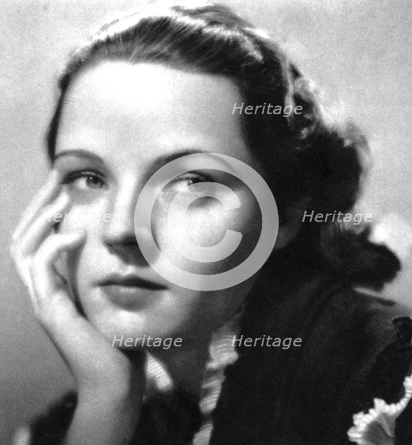 Jane Wyatt, American actress, 1934-1935. Artist: Unknown