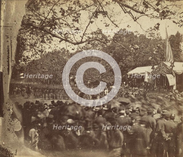 [Grand Army Review, Washington, D.C.], May 1865. Creator: Alexander Gardner.