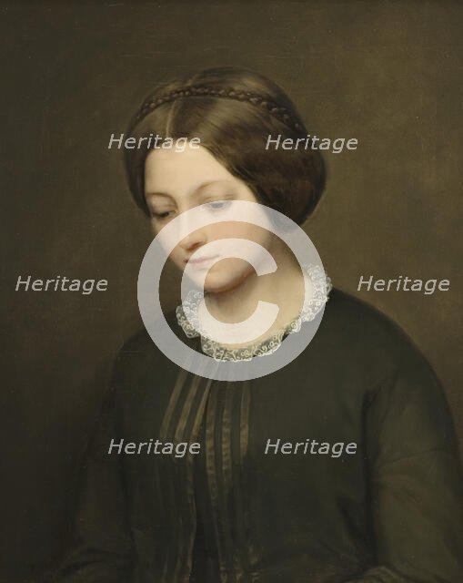 Marie Dietsch, 1848. Creator: Sophie Adlersparre.