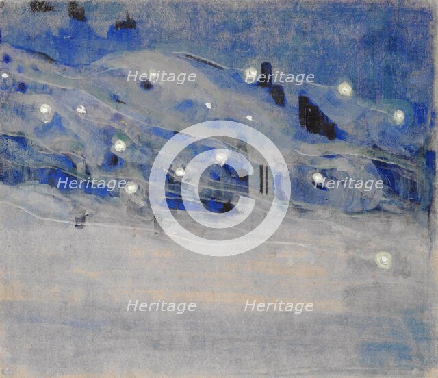 Sparks III, 1906. Creator: Ciurlionis, Mikalojus Konstantinas (1875-1911).