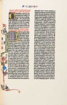 The Gutenberg Bible, 1454.