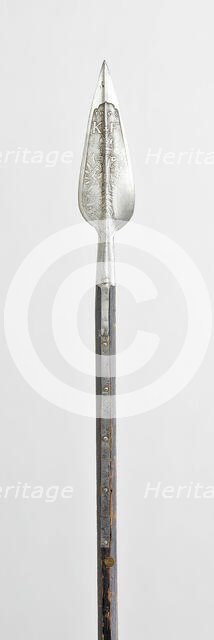 Spear for the Bodyguard of Emperor Ferdinand I, Austrian, 1558. Creator: Unknown.