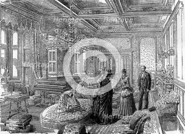 ''A Prima Donna's Home; Sketches at Craig-y-Nos Castle, Madame Patti-Nicolini's Residence in South W Creator: Unknown.