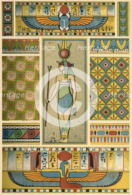 Ancient Egyptian decoration, (1898).  Creator: Unknown.