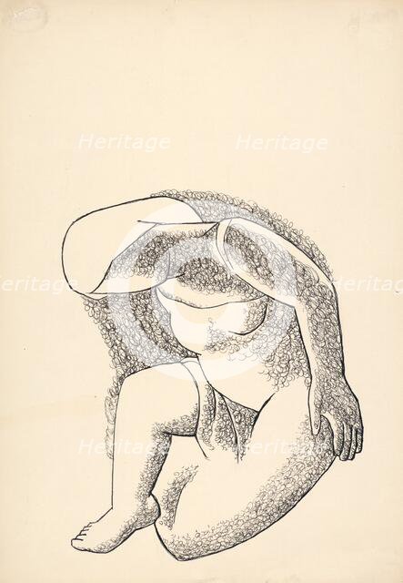 Girl, 1928-1929. Creator: Mikulas Galanda.