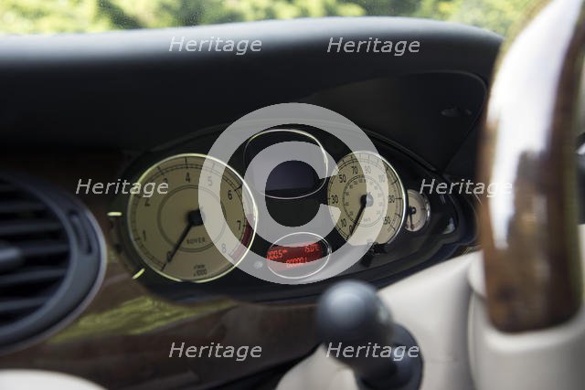 2005 Rover 75 one of the last off the production line. Creator: Unknown.